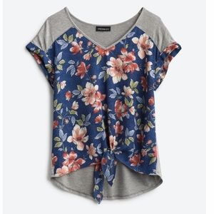 Floral tee